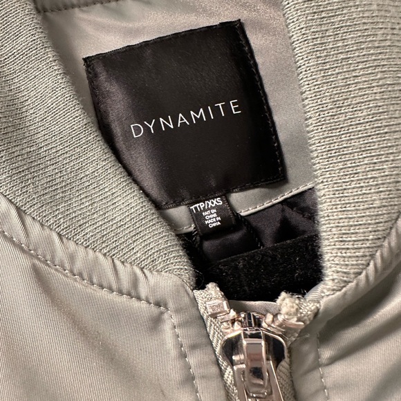 2/$30 NEW Dynamite - Oversized Bomber Jacket - Picture 3 of 6